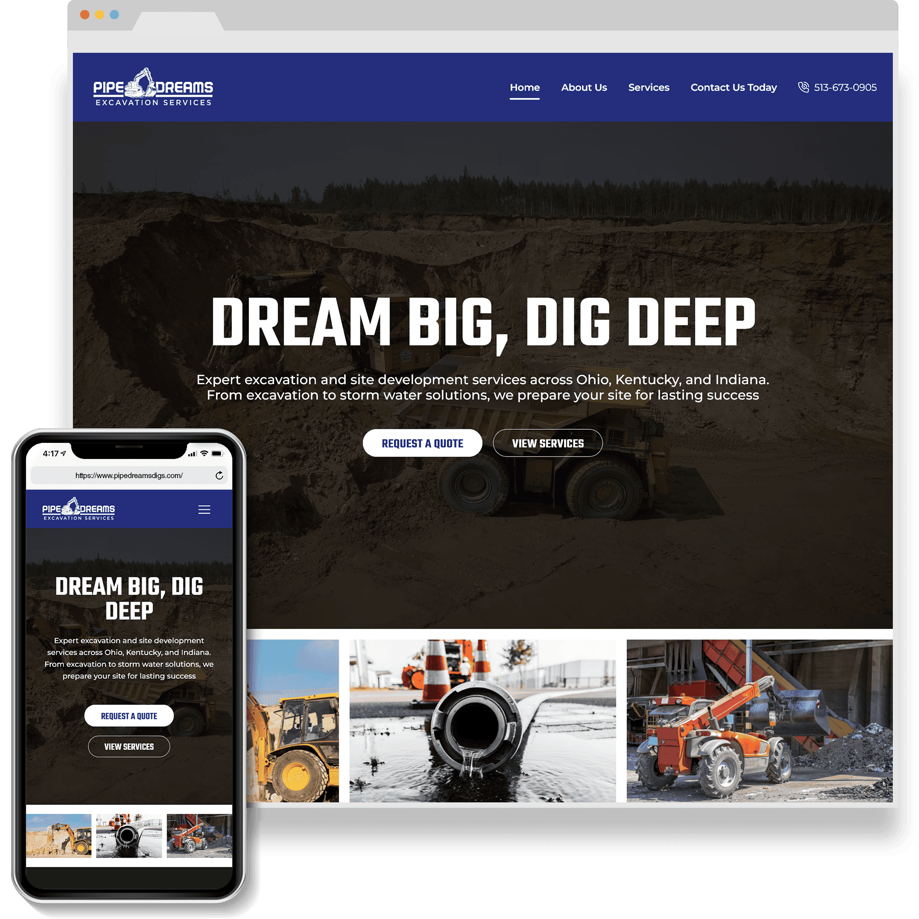 Pipe Dreams Excavation